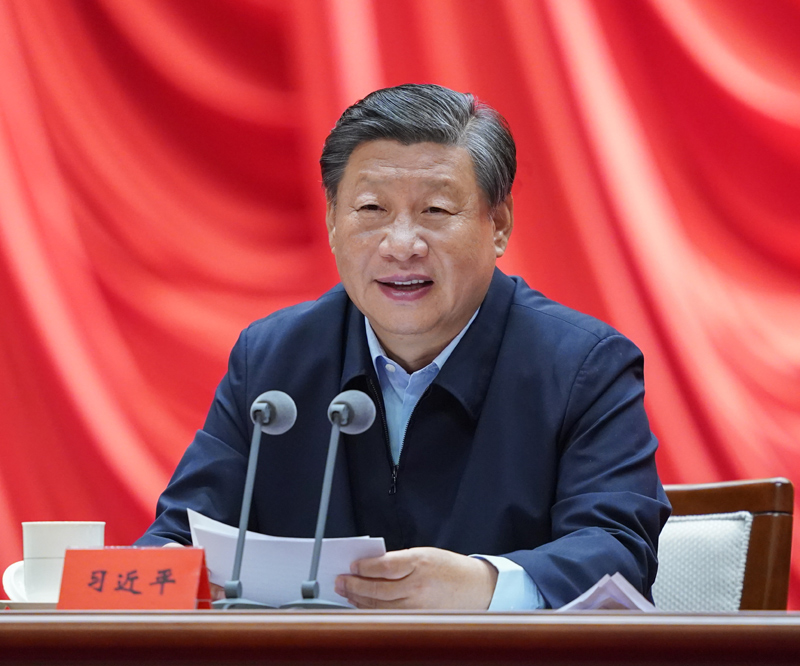 　　9月1日，2021年秋季學期中央黨校（國家行政學院）中青年干部培訓班在中央黨校開班。中共中央總書記、國家主席、中央軍委主席習近平在開班式上發(fā)表重要講話。新華社記者 申宏 攝